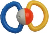 Rammelaar - Blauw / Geel - Kunststof - 11 x 10 cm - Assorti - Baby - speelgoed