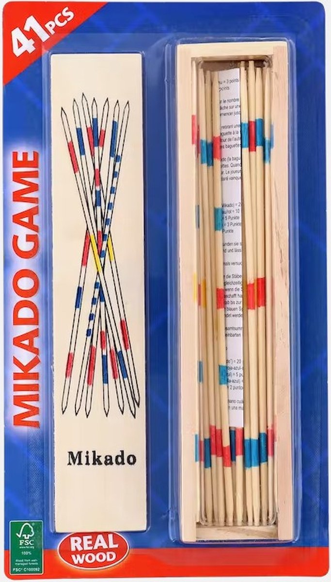 Mikado | Spelletje | Met handig opbergdoosje | Spelletjes | Games