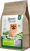 HenArt Insect Small Breed Hypoallergenic honden droogvoer - Neutraal smaak - 5 kg - Hondenbrokken - Graanvrij