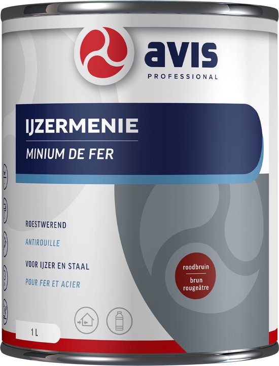 Foto: Avis ijzermenie 1 liter