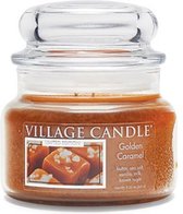 Village Candle Small Jar Golden Caramel