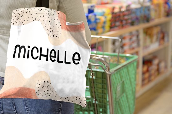 Sac bandoulière - Sac de plage - Shopper Michelle - Pastel - Fille - 45x45 cm - Sac coton