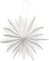 Delight Department witte ster sneeuwvlok - Papier - Kerstversiering - 22cm
