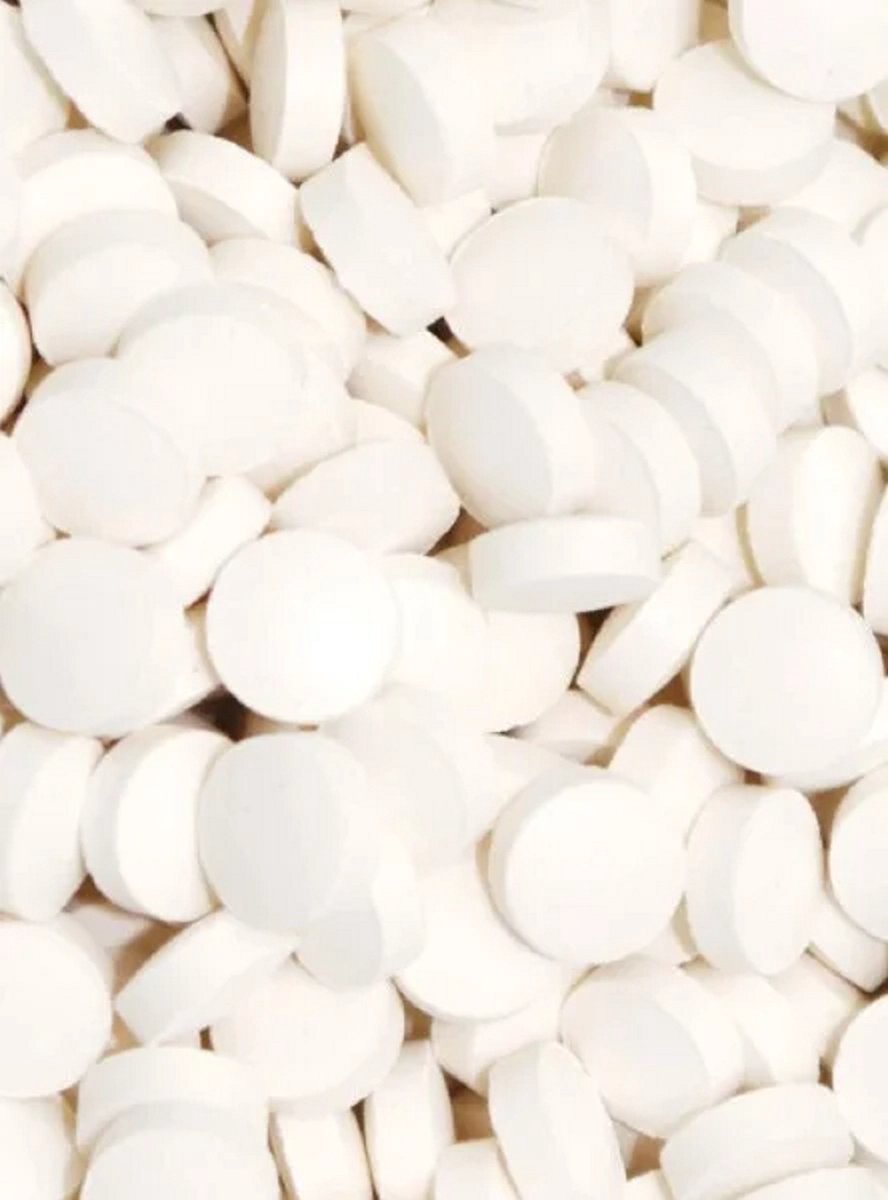 Denttabs tandpasta tabletten met fluor in navulverpakking - 400 st