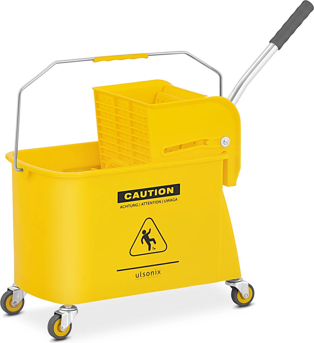 Ulsonix 10050250: Schoonmaakwagen - Met Wringer - 20 L Uniclean 8