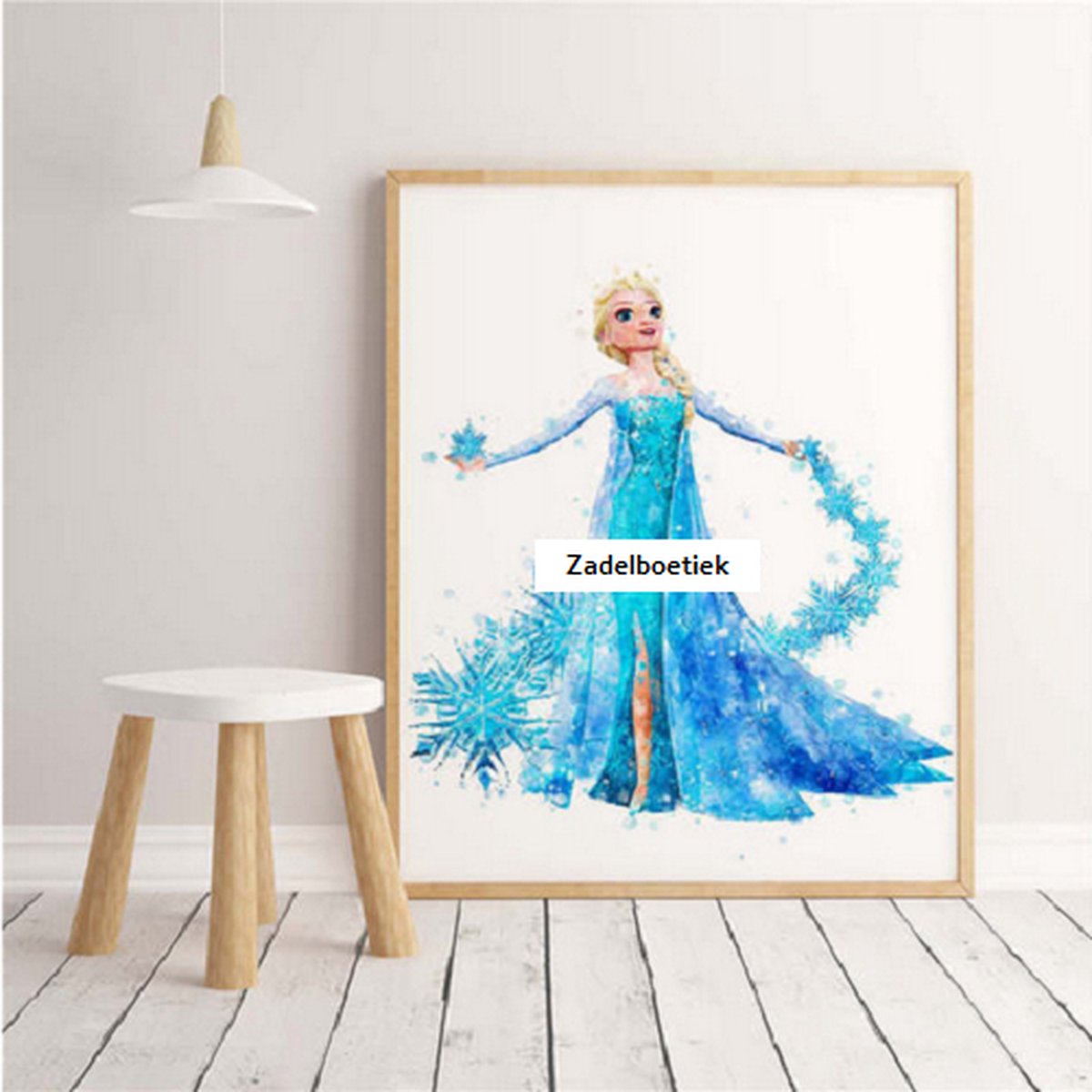 Deurposter Frozen Elsa deursticker poster sticker koelkast