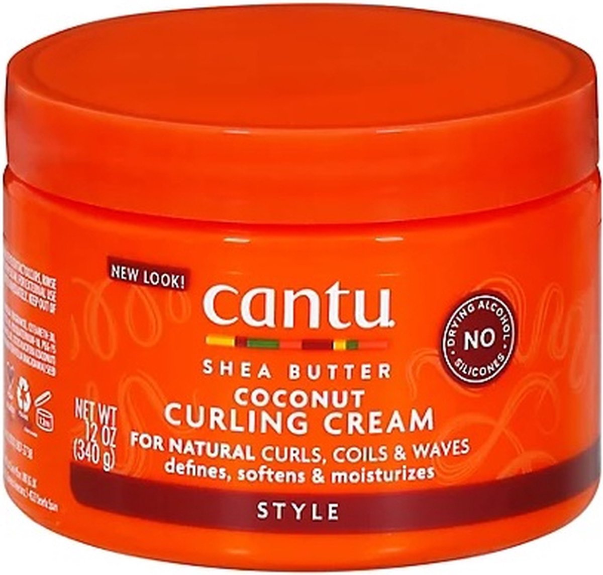 Cantu for Natural Hair Coconut Curling Cream Crème de soin pour boucles 340  gr | bol.com
