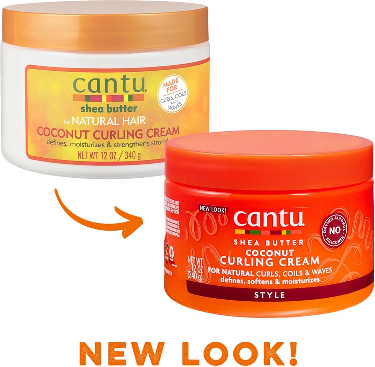 Cantu for Natural Hair Coconut Curling Cream 340 gr