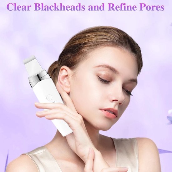 Foto: Skinscrubber acne reiniging huid reiniging scrubber scrub scrubben ultrasoon reiniger serum insluizen valentijn tip cadeau tip kado tip