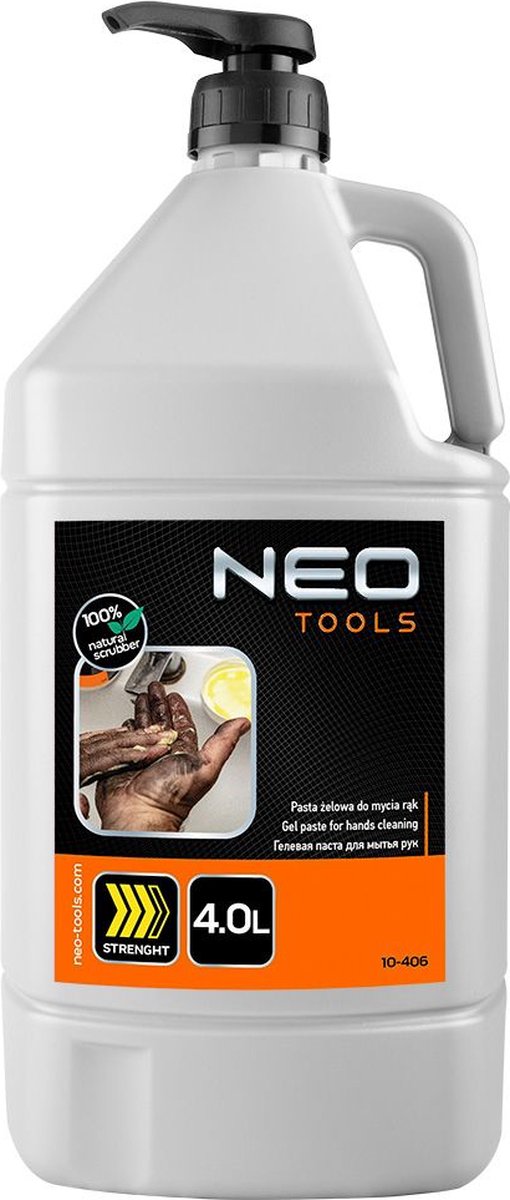 neo tools Hand Reinigings Gel 4 L met Pomp ULTRA