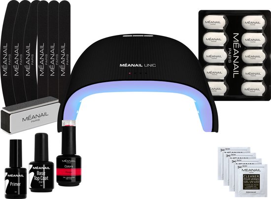 Vernis à ongles en gel - lampe UV 36w noir - MEANAIL® - Essential kit -  Nude | bol.com