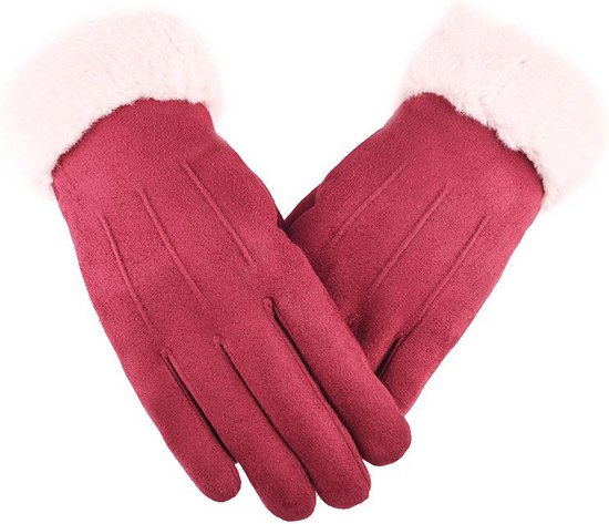 Damesmode Touchscreen Handschoenen - Rood