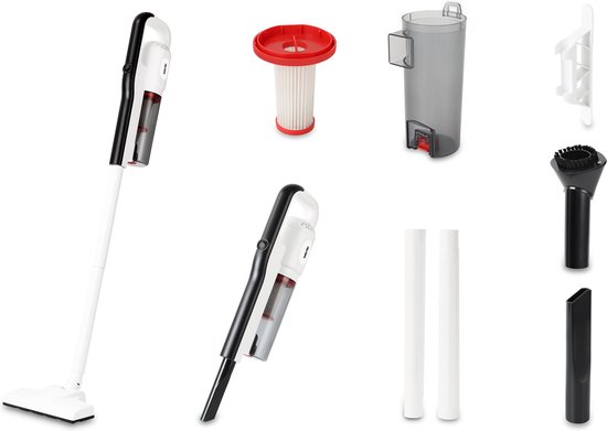 Swiss Pro+ Steelstofzuiger - Steelstofzuiger 2 in 1 - Steelstofzuiger Met Snoer - Afneembare Kruimeldief - Snoer Lengte 5 Meter - Geschikt Voor Huisdieren - 600W