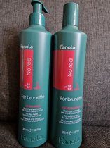 Fanola No Red Shampoo For Brunette - 100 ml | bol