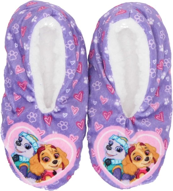 CHAUSSONS PAW PATROL - CHAUSSONS - VIOLET/ROSE - TAILLE 27-30 - SKYE ET EVEREST