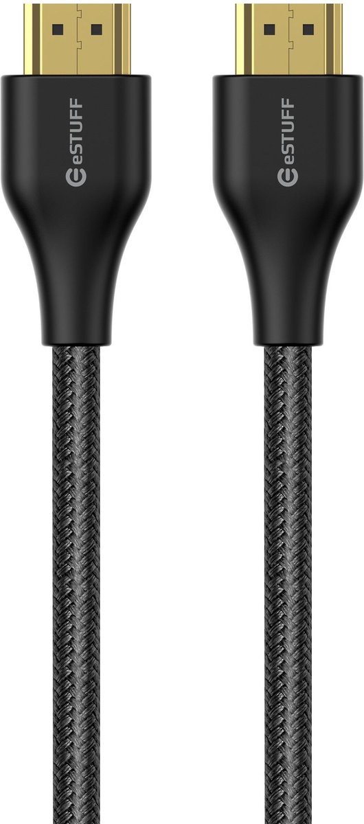 eSTUFF ES606014 HDMI kabel 2 m HDMI Type A (Standaard) Zwart