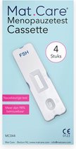 Mat Care Menopauzetest cassette - vruchtbaarheidstest vrouw - 4 stuks