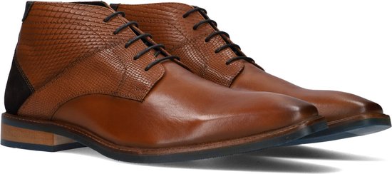 Mazzeltov 3976 Nette schoenen - Veterschoenen - Heren - Cognac - Maat 42 |  bol.com
