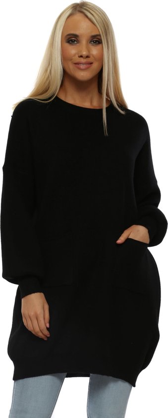 Elegante Dames Trui / Sweater | One Size - Zwart