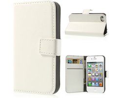 iPhone 4 4s Hoesje Met Pasjeshouder Bookcase Wit
