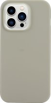 Mobigear Hoesje geschikt voor Apple iPhone 14 Pro Max Telefoonhoesje Flexibel TPU | Mobigear Colors Backcover | iPhone 14 Pro Max Case | Back Cover - Grijs