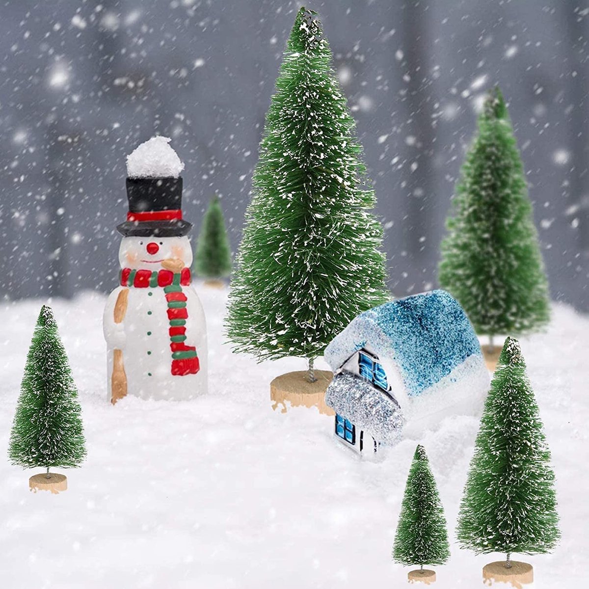 Kunstkerstboom – Premium kwaliteit - realistische kerstboom – duurzaam 25,3 x 17,7 x 8,7 cm