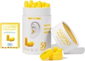 Haspro Tube50 Oordopjes I 50 paar I Multi pack I geel