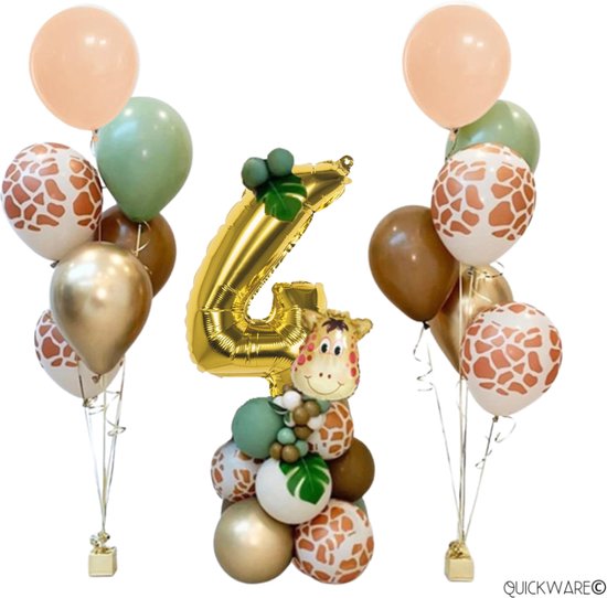 Jungle Party Pack Decoration Anniversaire Enfant Thema Animaux Decoration Bol Com