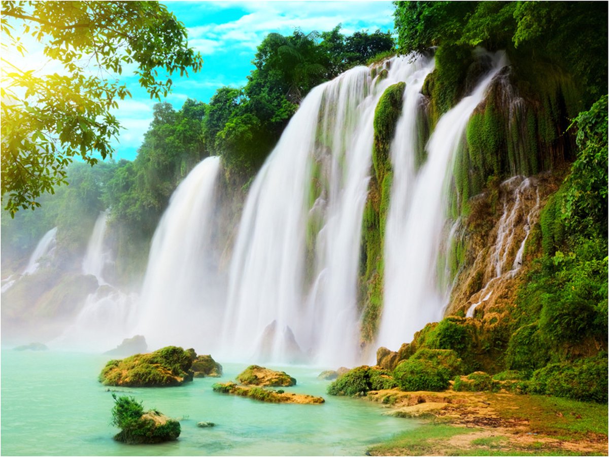 Fotobehang - Detian - waterval  (China).