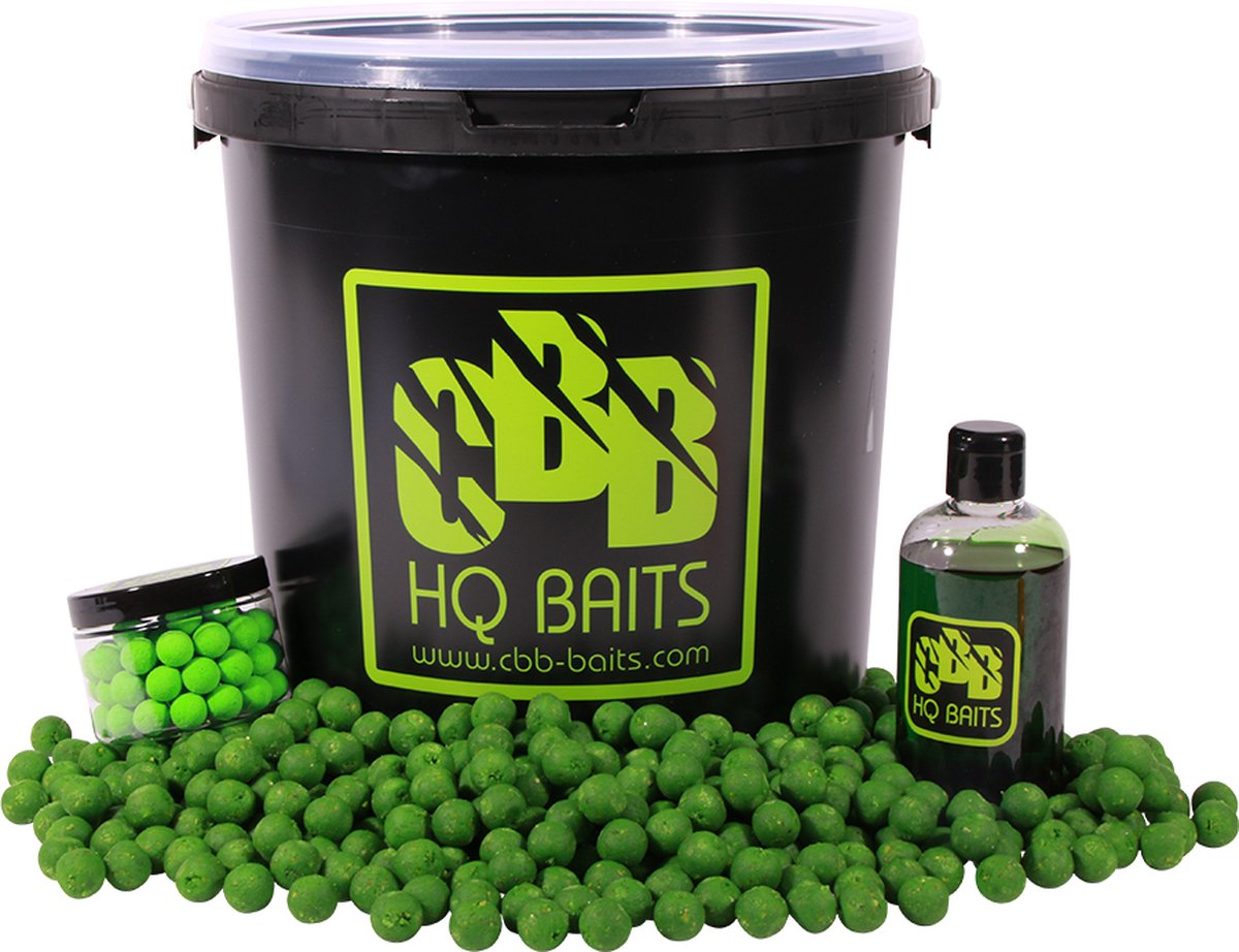 CBB Pistachio ‘Ready To Fish’ 14mm Boilie Bucket | Boilies