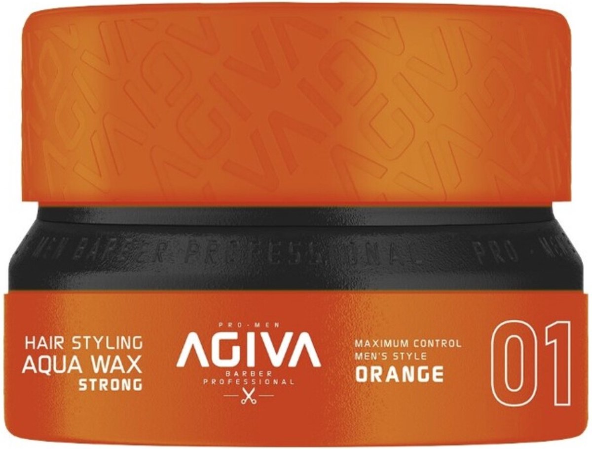 Agiva Hair Styling Aqua Wax Strong Orange 01 155ml