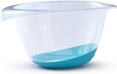 Whitefurze Bol mélangeur / bol mélangeur - 2 litres - plastique - bleu