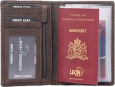 Paspoort hoesje - Paspoorthouder - Card holder - Travel - Paspoorthoes - Paspoort - Paspoort cover - Paspoort houder - Travel wallet - Paspoort portemonnee - Documentenmap - Reisdocumenten organizer