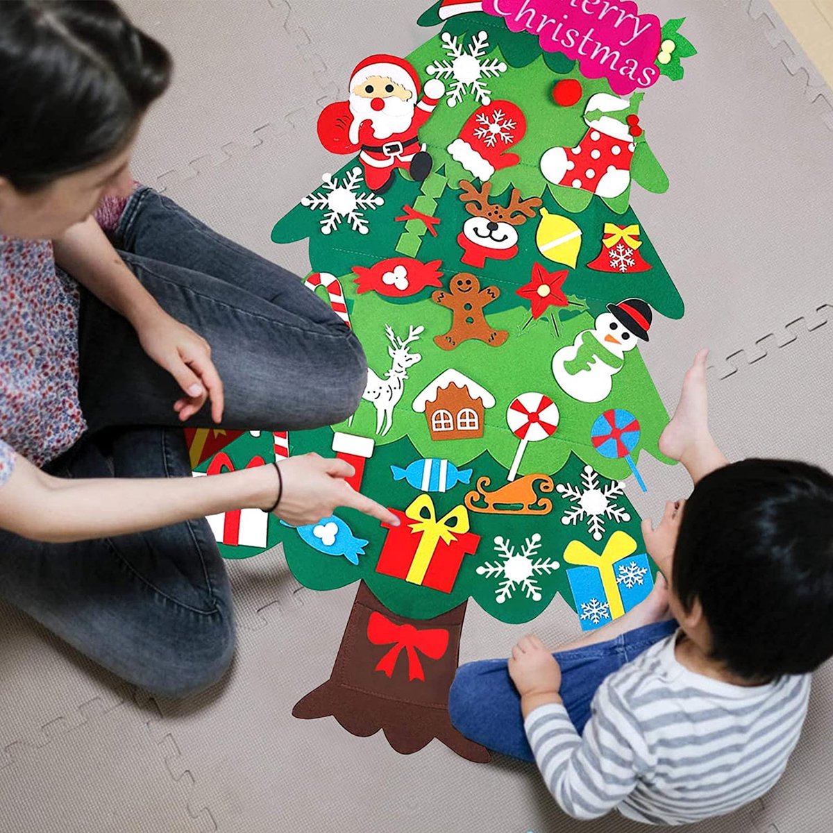 Kunstkerstboom – Premium kwaliteit - realistische kerstboom – duurzaam ‎67 x 67 x 113 cm