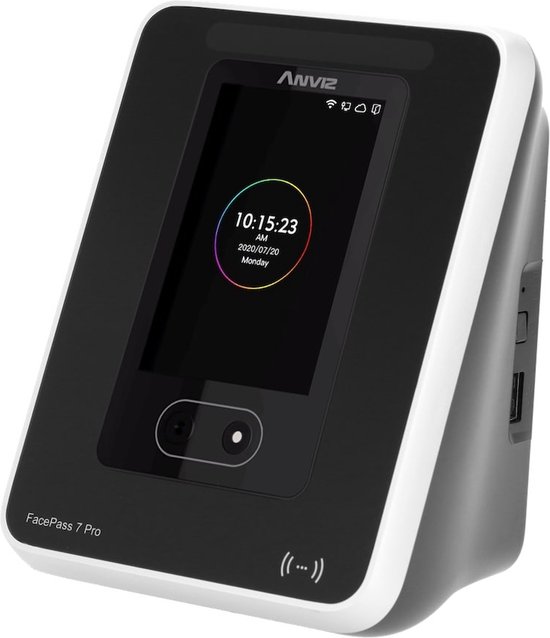 Foto: Anviz facepass 7 pro biometrische gezichtsherkenning en rfid kaart lezer voor binnen tcp ip en wifi