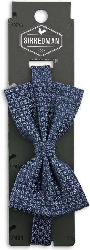 Sir Redman - noeud papillon - Talented Tailor bleu foncé - bleu / gris