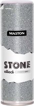 Maston Stone Effect - steeneffect spuitverf - Granite Grey - 400 ml - spuitbus verf