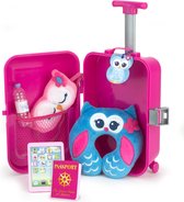 Ensemble d'accessoires de Accessoires de voyage Sophia's by Teamson pour enfants et valise pour Pop de 18 pouces