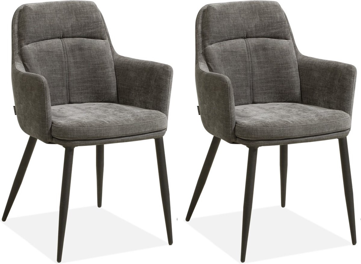 Eetkamerstoel Donna - Ash (set van 2 stoelen)