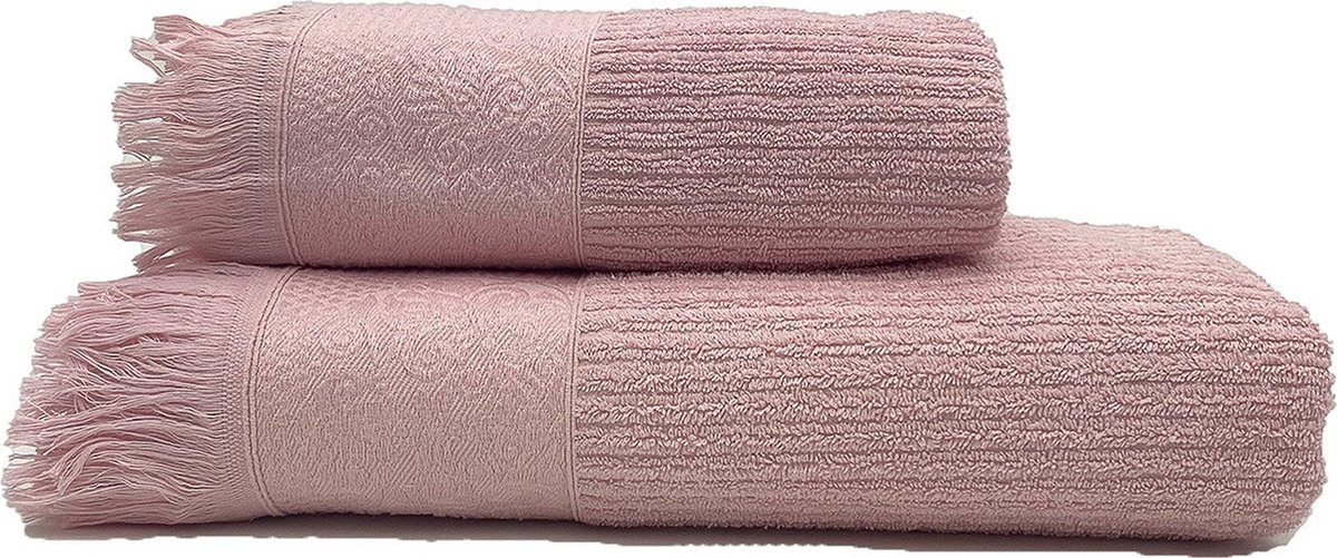 Pink Biella Hotel Handdoek Katoen