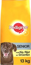 Bol.com Pedigree Senior Honden Droogvoer - Kip - 13 kg aanbieding