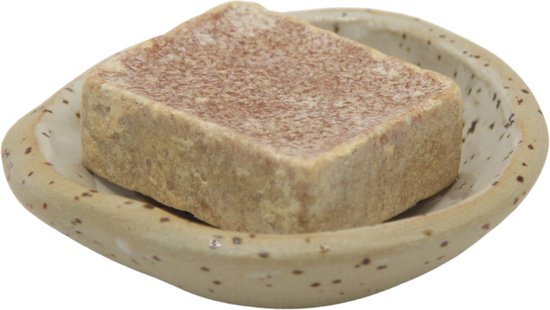 Amberblokje met schaaltje- keramiek - handgemaakt - Lalief