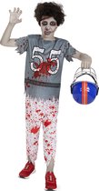 FUNIDELIA Zombie Rugbyspeler Kostuum Voor voor jongens - Maat: 135 - 152 cm