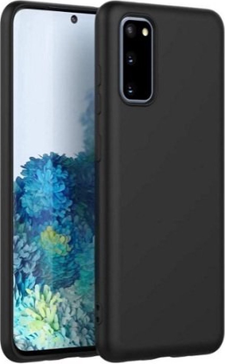 Samsung S20 FE Hoesje Siliconen TPU Zwart 2x