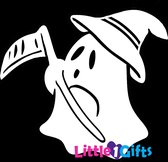 Little1gifts - Halloween - Raamsticker Reaper spookje groot
