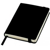 Notitieboek A6 - Zwart - met harde kaft en elastiek - Gratis verzonden