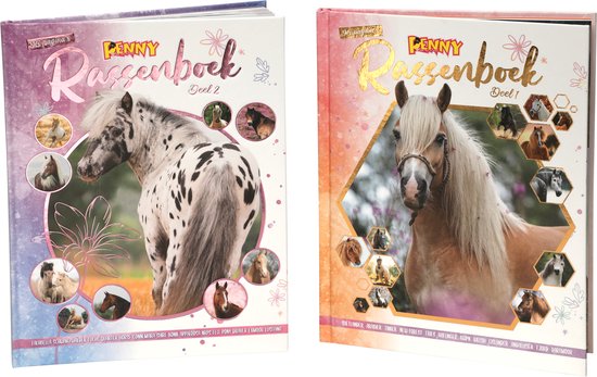 Penny Rassenboeken deel 1 + 2 - Paarden boeken - Paardenboek - Rassenboek - Paarden - Paarden Spullen - Leesboek Paarden