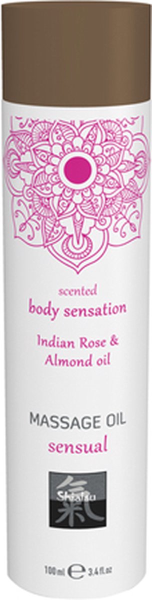 Goedkoopste Shiatsu Sensual Massage Olie - Indiase Roos & Amandel