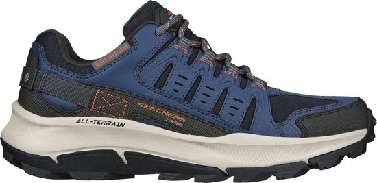 Skechers EQUALIZER 5.0 TRAIL - SOLIX - Donkerblauw - Oranje