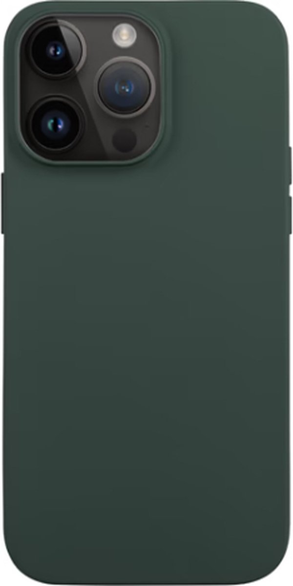 RNZV - Luxe siliconen case - iphone 14 PRO - iphone telefoonhoesje - forest green